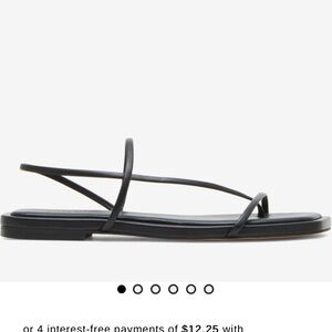 Steve Madden  Black Strappy Sandals